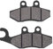 AHL Pastiglie freno moto anteriori e posteriori Compatibili con PIAGGIO Beverly 250 ie 2006-2007/Beverly S 250 ie 2007/Beverly Tourer 250 ie 2008-2009/Beverly Cruiser 250 ie 2007-2008