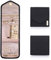 Hileyu Organizzatore di gioielli da viaggio Rotolo leggero e pieghevole Astucci per gioielli da viaggio Custodia Custodia per collane Porta orecchini Accessori per le vacanze Regali (Black)
