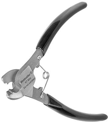 Weidmüller Coupe-câble KT Mini 480765 (outil de coupe pour couper sans compression des câbles en cuivre et en aluminium jusqu'à Ø 7 mm)
