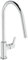 Ideal Standard - Gusto, Miscelatore monocomando per lavello da cucina, Bocca alta tubolare orientabile, Cromato