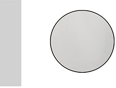 BRONZE Schiebegardine/Schiebevorhang / 60x245cm / Raumtrenner/Blickdicht (Hellgrau)