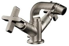 Gessi Inciso+ Bidet-Einhebelmischer, mit Ablaufgarnitur 1 1/4, 58127, Farbe: Finox Optik