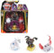 BAKUGAN Starter 3-Pack, Special Attack Dragonoid, Titanium Hammerhead, Butterclaw, individualisierbare Actionfigur, Sammelkarten, Kinderspielzeug für Jungen und Mädchen