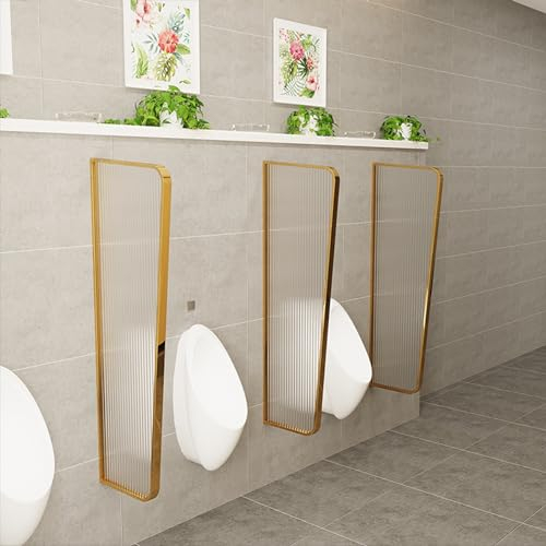 Toiletten Trennwand,WC Trennwand, Urinal-Trennwand,Urinal Schamwand,vorwandelement Wc,toilette Trennwände,bodenstehende Urinal-Schallwand Für Erwachsene,Urinal-Sichtschutz,kreative Trennwand ( Color :