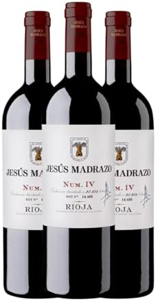Jesús Madrazo Num. IV Rioja 75 cl Vino tinto (Caja de 3 Botellas de 75 cl)
