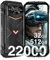DOOGEE VMAX Pro 5G Smartphone Incassable 2024, 512 Go ROM + 32 Go RAM, 22000mAh, Android 14, 108MP AI Camera, Dimensity 7050, Telephone Portable Incassable, Écran 6,58 FHD+ 120Hz, WIFI6/NFC.