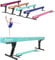 FBSPORT schwebebalken Kinder schwebebalken für zuhause schwebebalken höhenverstellbar Gymnastik Balance Beam 244CM, 5 Höhen Einstellbare High und Low Level Stabile Floor Beam Gym Trainingsgeräte