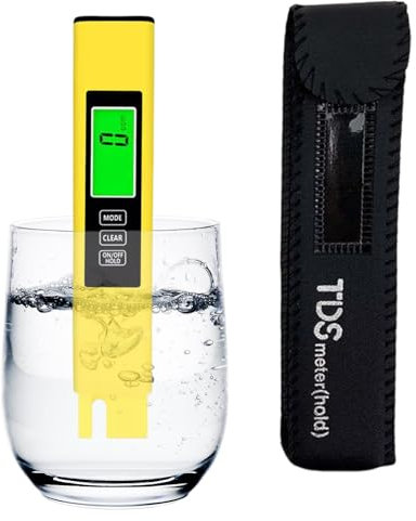 Digitaler Wassertester, TDS -Meter digitaler Wassertester - Genauer Smart Professional Water Tester - Multifunktionales Labor-Multiparameter-Meter für Aquarium Fischtank Hydrokroponik RV Well