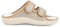 EXTRO STYLE - Sandali Ortopedici Donna e Uomo Tecnica 10 Jak - Per Alluce Valgo, Dita a Martello e Piedi Gonfi - Antibatteriche e Ipoallergeniche - Antiscivolo e Plantari Estraibili - (Beige, 38)