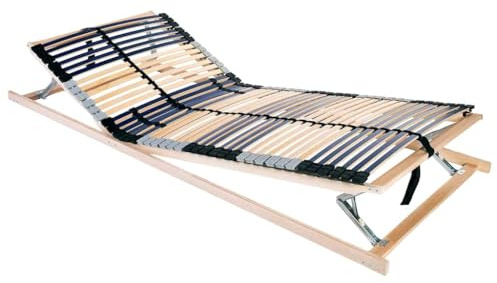 vidaXL Bed base 80 x 190 cm in solid beech wood with adjustable heads and feet. Perfect for a modern style, it goes with lots of mattresses, and you can use it all winter and summer