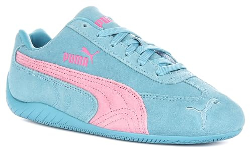 PUMA Speedcat Og Jr Undefined's Racetrack Ins Street Low Icon Trainers, Blue Pink, 6 UK