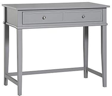 Franklin Schreibtisch mit 1 Schublade aus MDF in Grau (BxTxH) 89x45x75 cm