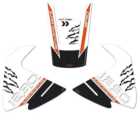 labelbike - Tankaufkleber-Set kompatibel mit KTM 1290 Super Adventure STR 2015-2020