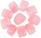 mookaitedecor Quartz Rose Pierre Roulée Poli pour Lithotherapie Pierres et Cristaux Naturelle Minéraux Collection Décoration,460g/lot
