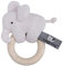 Baby's Only - Hochet en bois éléphant - Rose très Clair