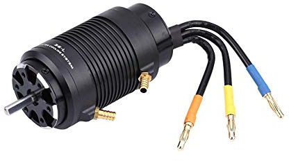 RC Motor, Wasserdichter 3680 1800KV Metallmotor mit Wasserkühlung für 100 cm Boot, RM7258 Combo für Wassersport und Rennboot
