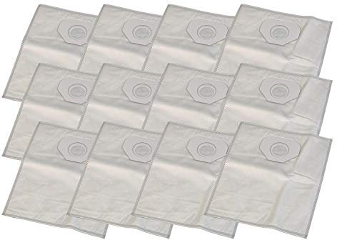 12 Hochleistungs Staubsaugerbeutel Staubbeutel kompatibel für Nilfisk Alto GM 80 / Classic, GM 80 / GM80, GM 80 P / GM80P, GM 90 / GM90, GM 90 Classic