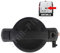 STARKIT PERFORMANCE Maneta de puerta compatible para Fiat Doblo (2000-2010) manilla exterior | puerta abatible trasera | 735309963 | 735402299