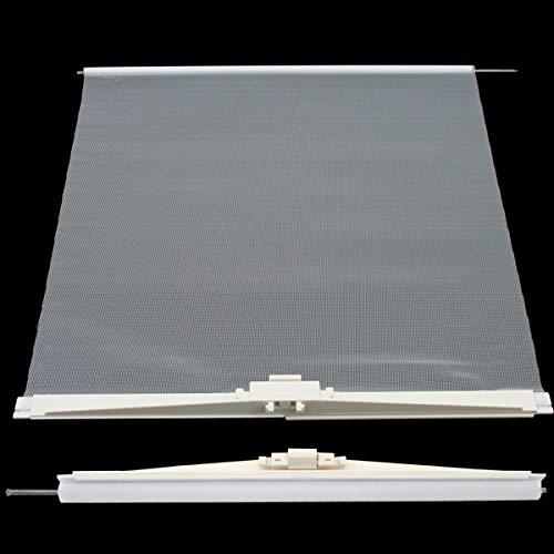 MPK Ersatzrollo Netz MPK 47K VisionVent M Dachluke Dachfenster Dachhaube 40 x 40 cm Wohnwagen Wohnmobil Caravan perlweiß