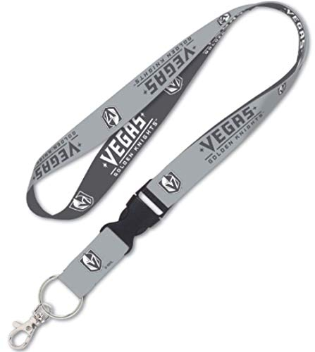 NHL Las Vegas Golden Knights Hockey 50,8 cm Anthrazit Lanyard mit abnehmbarer Schnalle