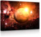 lightbox multicolor | Bild mit Fernbedienung | Planet Mars im Universum | 100x70 cm | Fully Lighted