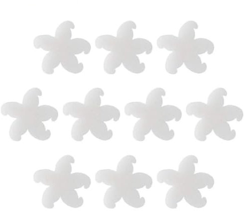 Poolreiniger 10pcs ölabsorbierenden Sponge niedriger Dichte Nützliche Öl Scum-Reinigungsmittel for Spa Whirlpool Pool Reinigungswerkzeug (Color : White)