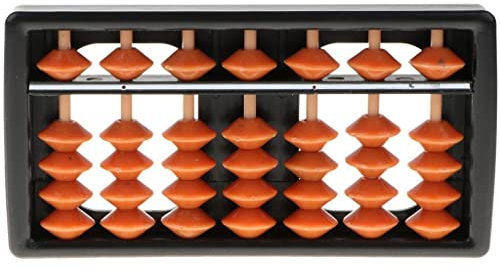 7 Ziffern Braune Perlen Japanische Arithmetik Lernspielzeug
