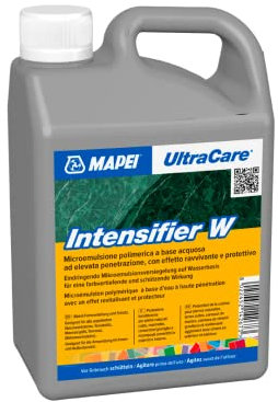 MAPEI Ultracare Intensifier W, Polymer-Mikroemulsion auf Wasserbasis mit hoher Penetration, belebende und schützende Wirkung, Kanister 1 l.