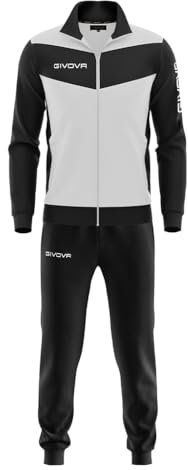 GIVOVA Visa Track Suit 5XL, schwarz/weiß