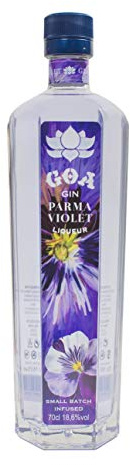 Licor Ginebra Parma violeta, GOA, 70 cl.