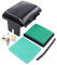 Filtro dell'aria, alloggiamento filtro dell'aria, coperchio del filtro dell'aria con coperchio, alloggiamento per candela, tubo del carburante, interruttore del carburante, prefiltro per Honda GCV 135