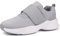Ortho+rest Herren Diabetiker Wanderschuhe Ödem-Schuhe für Geschwollene Füße Fußgewölbe Unterstützung Orthopädische Sneaker (42,Hellgrau)