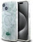 Lacoste LCHMP15SUREH Hülle für iPhone 15/14 / 13 6.1 Weiß hardcase Double Layer Repeat White
