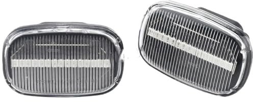 Kfz-Blinkerbaugruppen 2 Stück dynamisch for LED-Seitenmarkierung, fließendes Blinkerlicht, Panel-Lampe for Toyota 1992–2007 Corolla E10 E11 E12 Blinker-Signalleuchte, Spiegelanzeige, dynamische Blinke