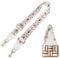 Zzcy Gurt für Bauchtasche 3.8cm Breit Verstellbarer Schulterriemen für Handtaschen & Umhängetaschen | Beige | Hochwertiges Leinwand