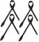 FONDOTIN 4pièces Sangles De Poignet Ajustables Pour Ski Et Randonnée Dragonnes Universelles Pour Bâtons De Marche Accessoires De Plein Air Résistantes Et Pratiques