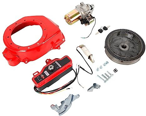 Kit di avviamento elettrico motore, motori stazionari per Honda GX160 5,5 CV GX200 6,5 CV kit di conversione avviamento elettrico volano motorino di avviamento kit motore di avviamento con bobina di