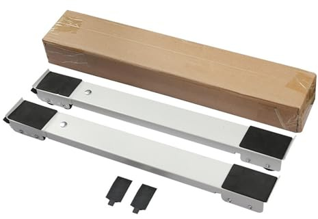 Waschmaschinenständer, Mobile Basis, Verstellbare Rollen, Möbelwagen, Kühlschrank, Beweglicher Wagen, Halterung, Umzugshelfer(4 PCS)
