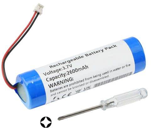 K KYUER CECH-ZCM2E Akku für Sony PlayStation PS4 Move Motion Controller,für Sony CECH-ZCM2U CECH-ZCM1T CECH-ZCM1U Game Controller Battery 3.7V 2600mAh