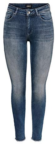ONLY Female Skinny Jeans ONLBLUSH Mittlere Taille Skinny Fit Jeans