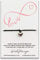 Love Infinity Wish String Bracelet With Lucky Charm Sentimental Gift WS281