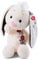 NICI Kuscheltier Hase 35cm mit romantischem Tattoo-Druck auf Ohr – Hase Plüschtier für Mädchen, Jungen & Babys – Flauschiges Stofftier zum Kuscheln, Spielen & Schenken – Kuscheliges Schmusetier
