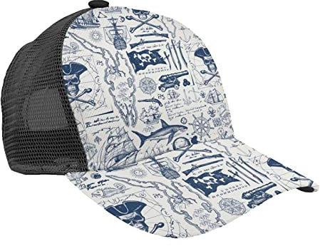 Gocerktr - Berretto da baseball unisex, regolabile, in rete, ventilato, per uomo, donna, regalo - viola - L