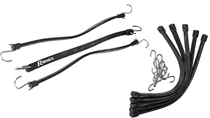 RIBIMEX - PRBT8P - Lot de 8 tendeurs plats pour bâches