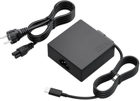 Caricatore USB C 100W Alimentatore per Macbook Pro/Air, Lenovo, Dell, HP, Asus, Samsung, Acer, Huawei Matebook, Xiaomi Air Caricabatterie PC Portatile USB Tipo C