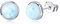 Larimar Schmuck Sterling Silber Genunie Larimar Ohrringe Ohrstecker für Frauen Edelstein Ohrringe für Frauen