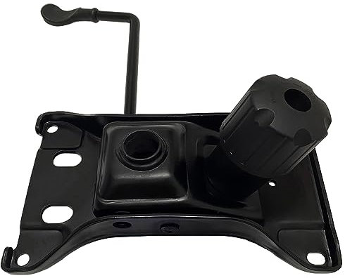 HYEJDRV Heavy Duty 500LBs Office Chair Tilt Control Mechanism Replacement Parts, Office Chair Swivel Tilt Base W/6 x 10.2 Mounting Holes - Black