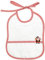 Bubabù Lätzchen zum Besticken von Baby, 16 x 20 cm, Weihnachts-Lätzchen mit Tasche zum Sticken, Baumwolle, 100 % Made in Italy, Sternchen, cm.16x20