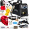 Spartus EasyMIG 210S – Saldatrice a Filo Continuo con Gas da 200A – Saldatrice Inverter Professionale con Filo Imbottito, TIG e MMA – Sinergia e Induttanza - Tecnologia IGBT - Set Professional
