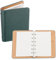 PATIKIL 6 Ring Binder Cover, A7 Leder Notizbuch Binder Mini Nachfüllbarer Loose Leaf Personal Planner mit 50 Blatt Papier, Grün